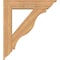 Ekena Millwork Funston Traditional Smooth Bracket w/ Offset Brace, Western Red Cedar, 7 1/2"W x 34"D x 38"H BKT0806X34X38FST01SWR - alternate 2